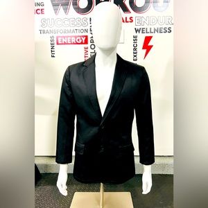 YIFAT Fashion Blazer for Mens, Color Black.